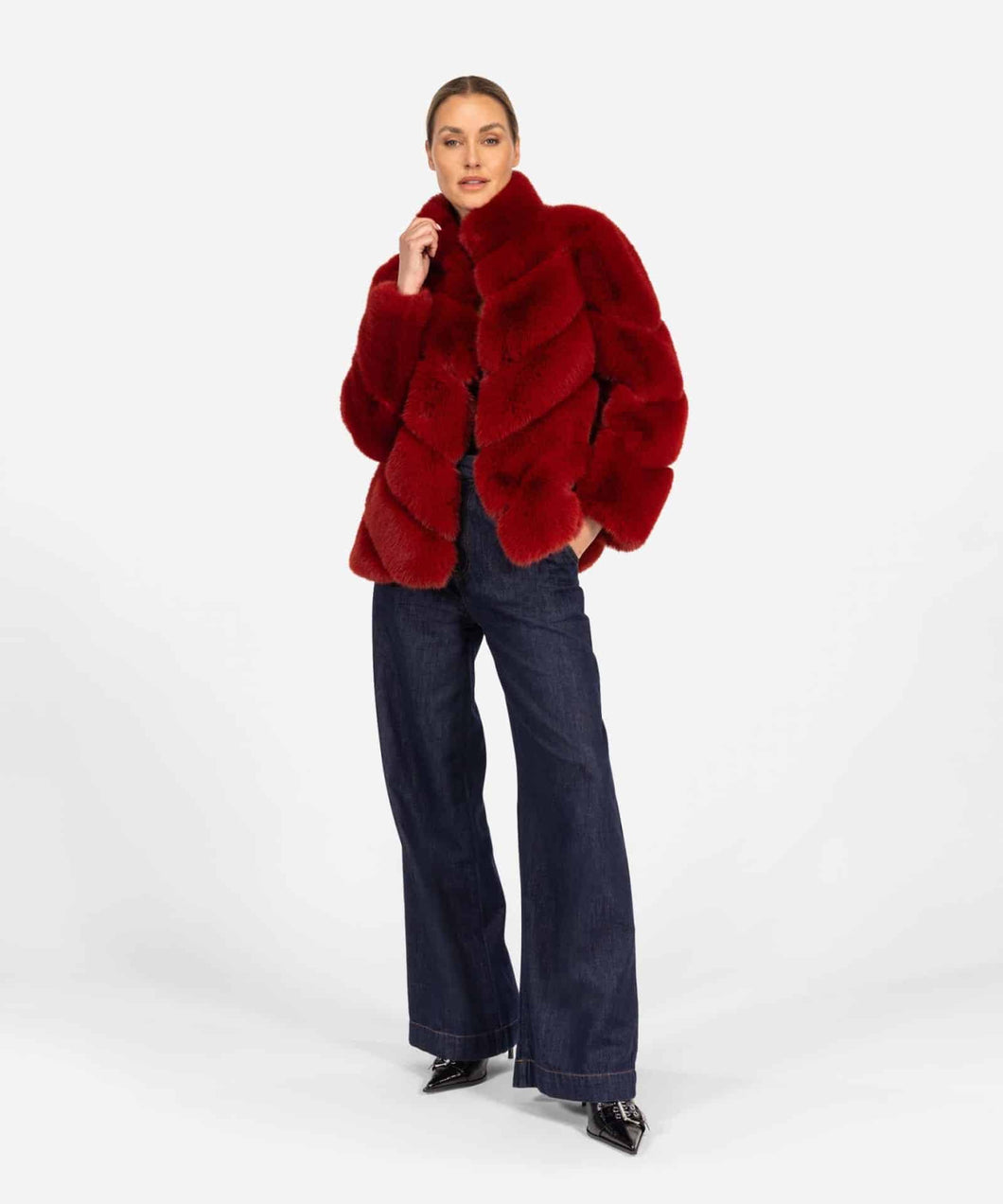 Ibana -  Cyntilla Red Bomb Jacket