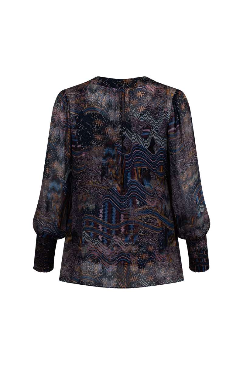 Loobies Story - Liberty Top (Indigo Multi)