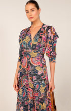 Load image into Gallery viewer, Sacha Drake - Tre Santi Dress in Pink Green in Paisley Print

