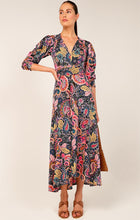 Load image into Gallery viewer, Sacha Drake - Tre Santi Dress in Pink Green in Paisley Print
