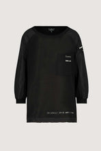 Load image into Gallery viewer, Monari - Black Pullover Material Mix - Forever
