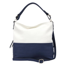Load image into Gallery viewer, Dixie Shoulder Bag Navy / White
