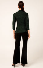 Load image into Gallery viewer, Sacha Drake - River Fire Wrap Top in Emerald
