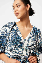 Load image into Gallery viewer, Once Was - Estelle Linen Wrap Top
