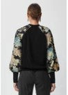Load image into Gallery viewer, Once Was - Hemingway Silk / Cotton Top in Night Magic Floral
