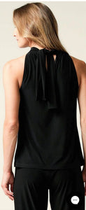 Sacha Drake - Neck Tie Top (Black)