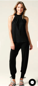 Sacha Drake - Neck Tie Top (Black)